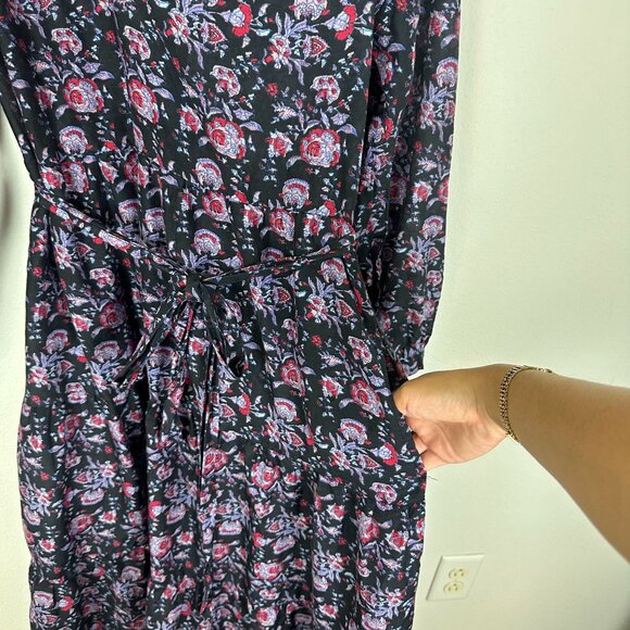 Xirena Annieka Dress XS Floral Boho V Neck A Line Lightweight Summer Vacation - Picture 9 of 13